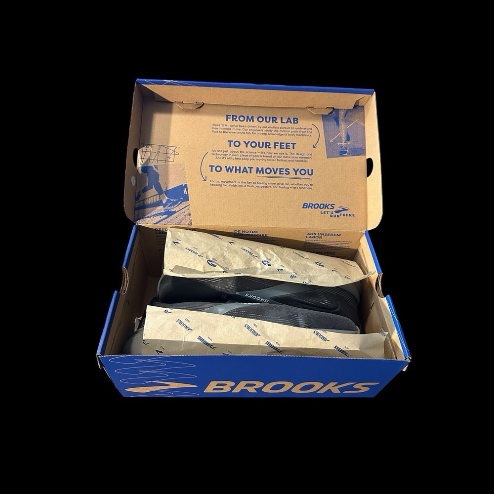 Size 12 Wide - Brooks Revel 8 Primer Blackened Pearl #110468 2E 014
